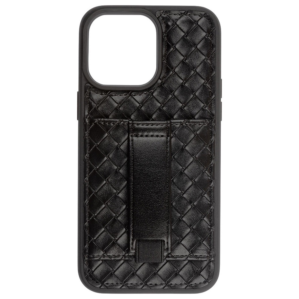 Black Leather Phone Case